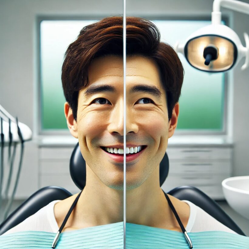 치아 비대칭
