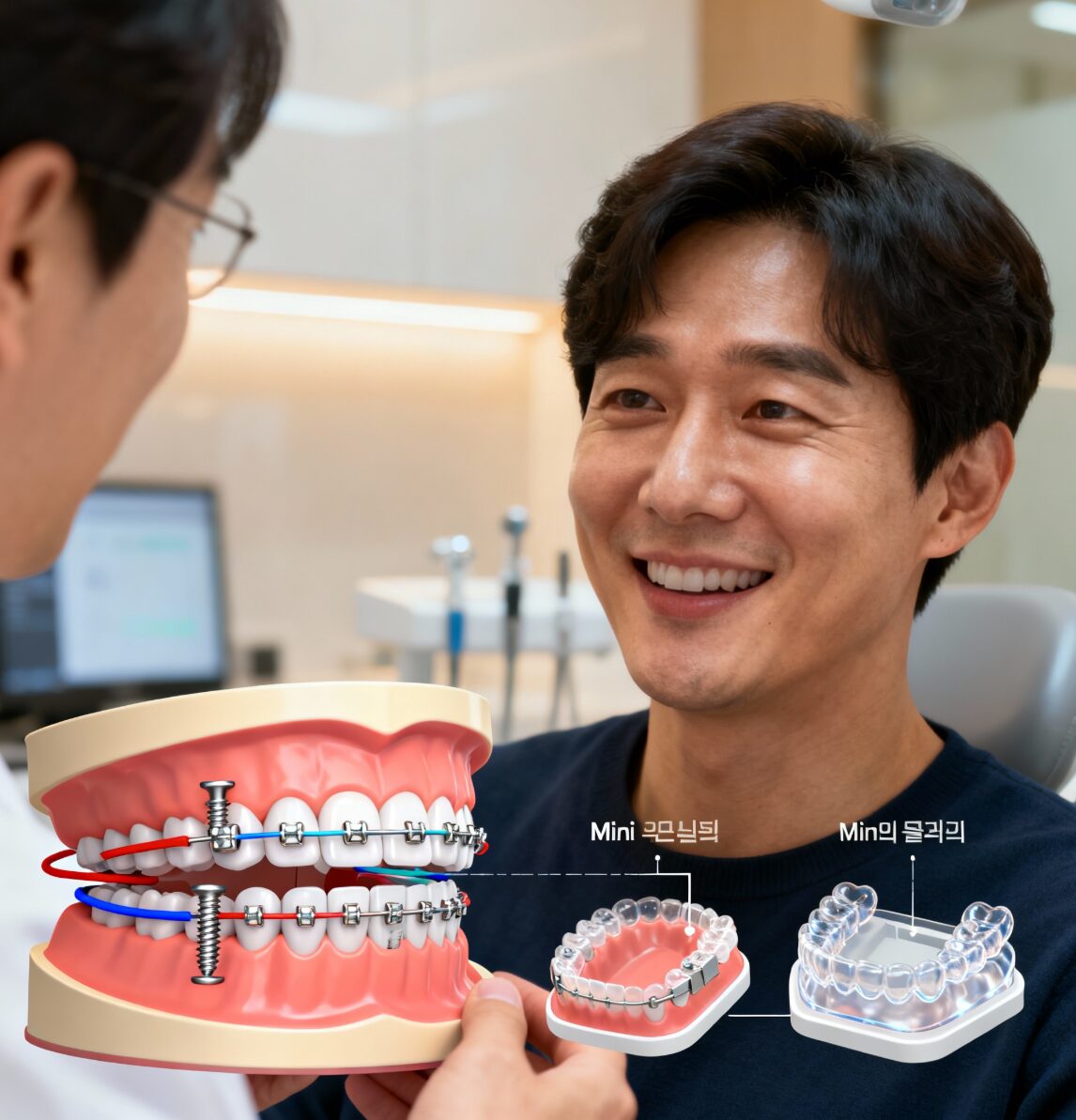 주걱턱교정, 수술 부담 없이 교정만으로 개선하는 최신 치료법