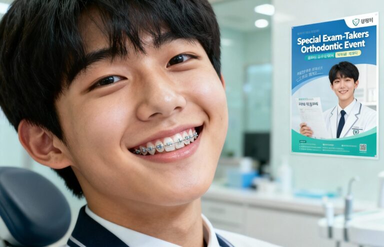 수능 치아교정 이벤트, 수험생을 위한 특별한 자기관리 시작
