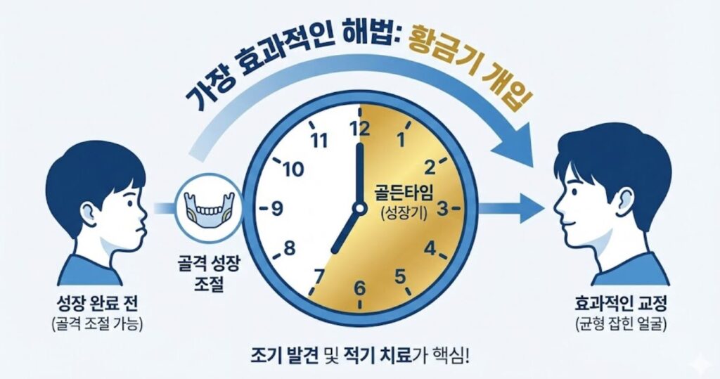주걱턱(3급 부정교합) 비수술·비발치 교정의 정석: 원인부터 전 연령별 맞춤 치료까지 완벽 가이드 4 image 1
