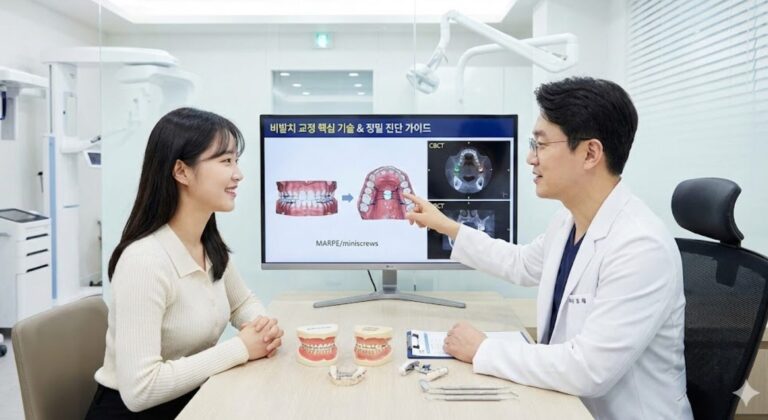 선릉역 성인교정: 자연치아를 지키는 비발치 교정의 핵심 기술과 정밀 진단 가이드