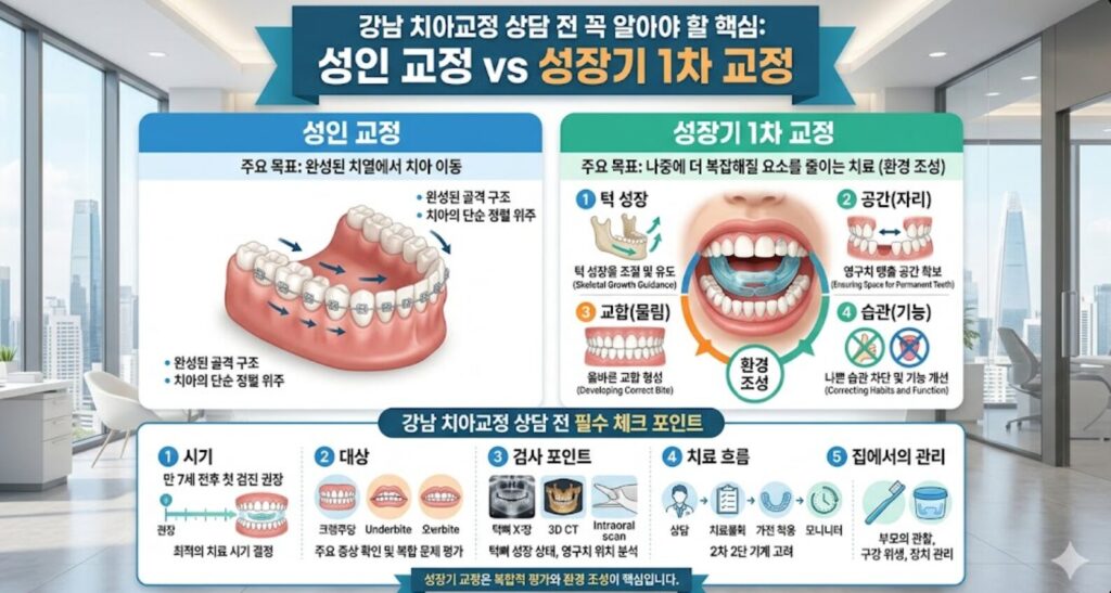 강남 치아교정, 초등학생 1차교정부터 시작해야 하는 이유와 치료 흐름 총정리 2 image 6